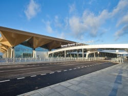 Pulkovo Airport in St Petersburg