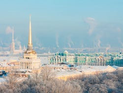 Winter Palace in winter