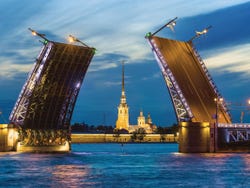 Drawbridges of St Petersburg